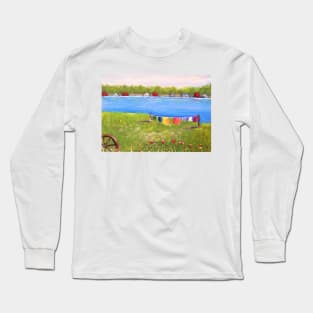 Clothes on the Line Long Sleeve T-Shirt